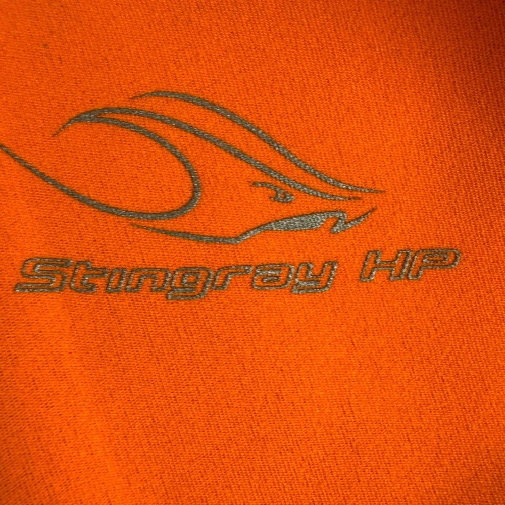 Aqua Sphere Stingray HP Youth Wetsuit 10 Orange Black Thermal Guard UPF 50+ Zip